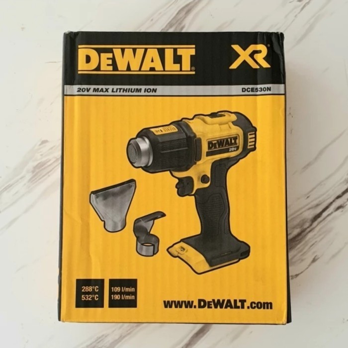 DeWALT DCE530 CORDLESS HEAT GUN 20V - Hot Gun