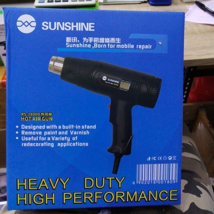 HOT AIR GUN SUNSHINE RS-1600D / TOOLS SPAREPART HP