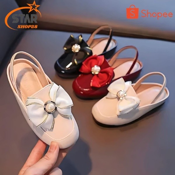 Sandal Anak Perempuan Terbaru Kekinian 2023 Viral/Sandal Selop Anak El Pita Tali Belakang/Sandal