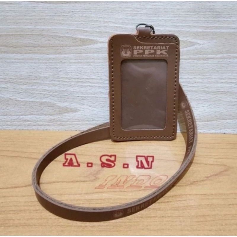 

HOLDER KALUNG ID CARD LOGO SEKRETARIAT PPK BEST QUALITY PREMIUM