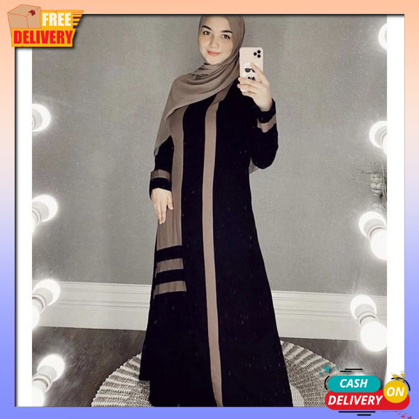 Gamid Perempuan Modrn Jubah Gmis Mewah Dan Elegant Dress Turkey Turki Syari Baju Abaya Murah Ghamis 