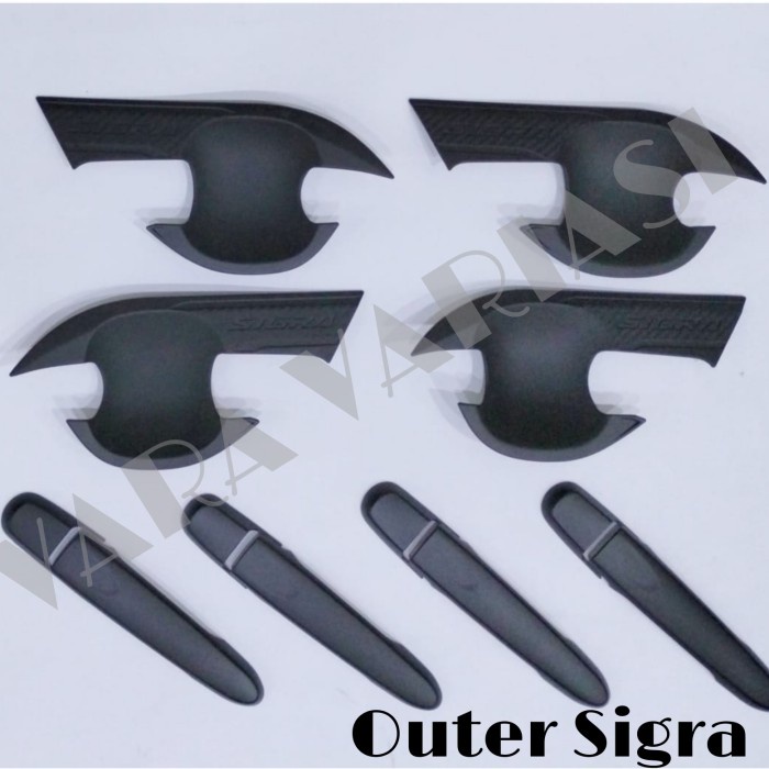 [New Ori] Cover Handel / Handel Pintu Mobil Daihatsu Sigra Hitam Diskon