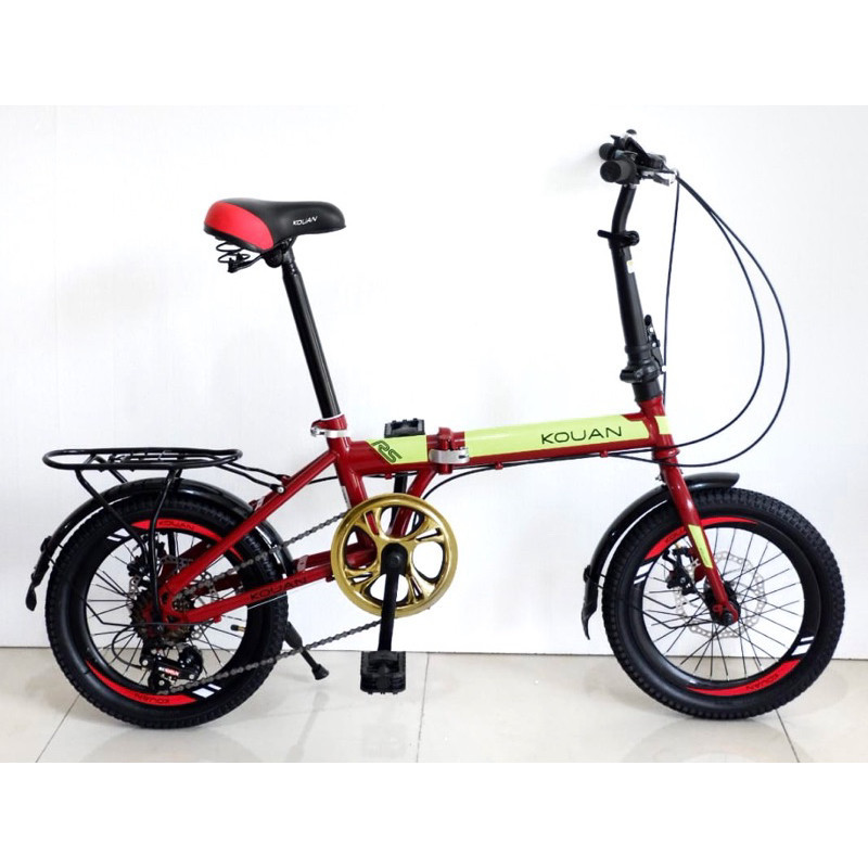 Sepeda Lipat 16 Kouan 7 Speed