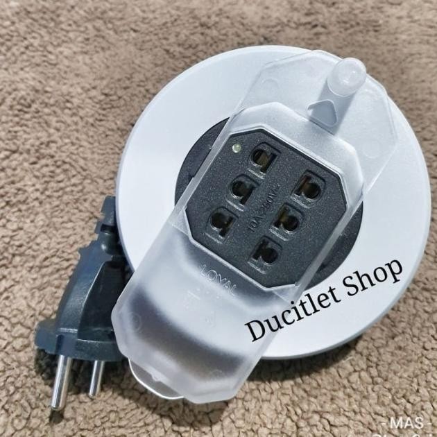 Box Kabel Roll listrik Travel Charger Mini Portable Stop Kontak Hp SNI Kode 035