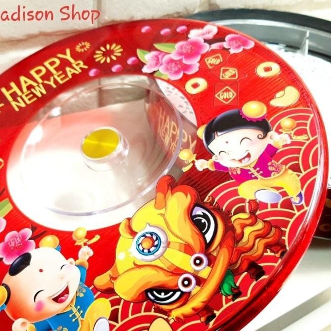 

DFG - Tempat Permen Imlek Kotak Kue Murah Kado Imlek Caisen Happy New Year TERLARIS