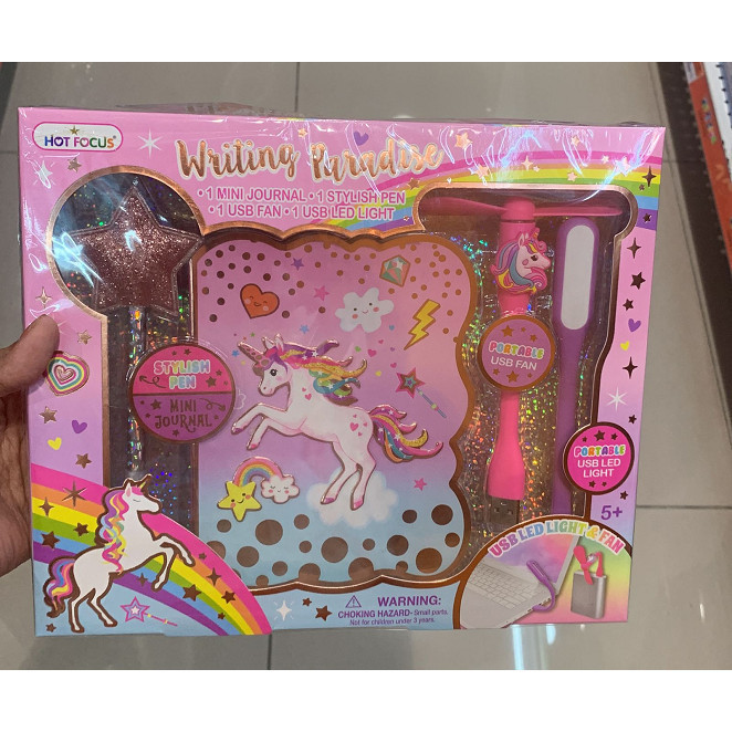 

[Baru] Sale Mainan: Hotfocus Writing Paradise Unicorn Stationary Set Terbaru