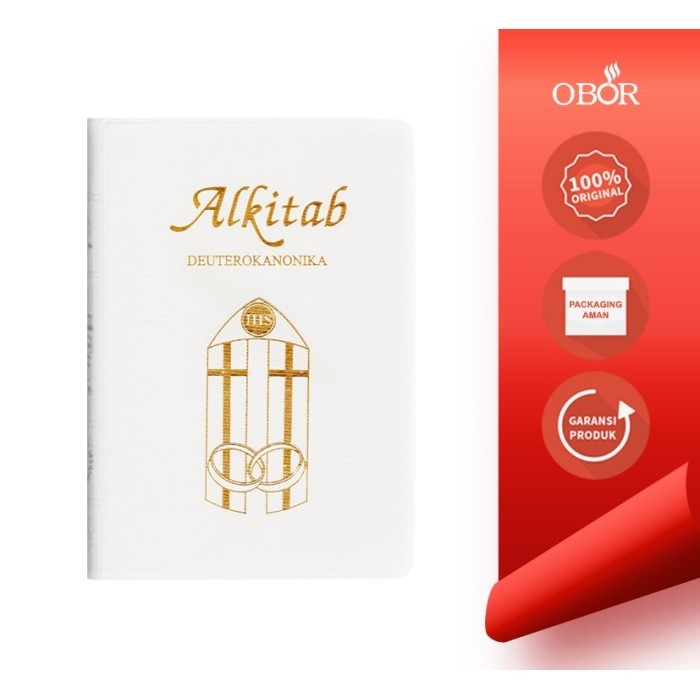 

[Baru] Alkitab Wedding - Silver Terbatas