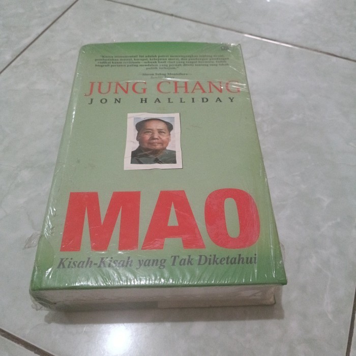 

[Baru] Buku Mao Kisah-Kisah Yang Tak Diketahui Hard Cover Original Limited