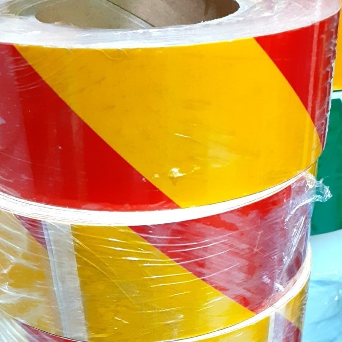 

[Baru] Scotch Lite Cina Garis Kuning Merah 2 X 45M Terbaru