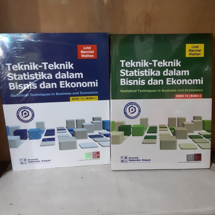 

[Baru] Teknik Teknik Statistika Dalam Bisnis Dan Ekonomi Buku 1 Dan 2 Ed 15 Terbaru