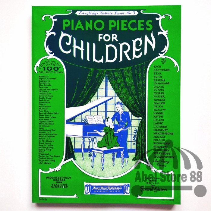 

[Baru] Buku Piano Piano Pieces For Children: Everybody'S Favorite Series 3 Limited