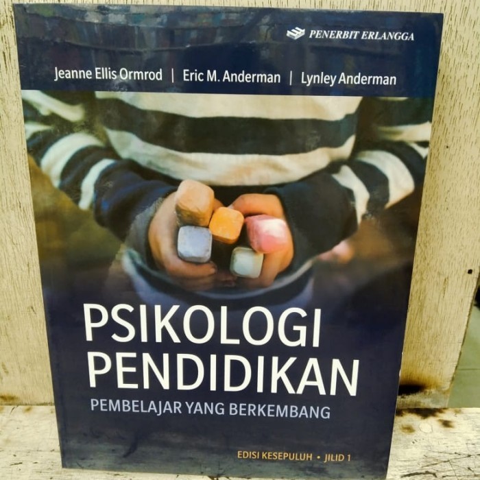 [COD] Psikologi Pendidikan Pembelajar Berkembang Jilid 1 Jeanne Ellis Ormrod Diskon