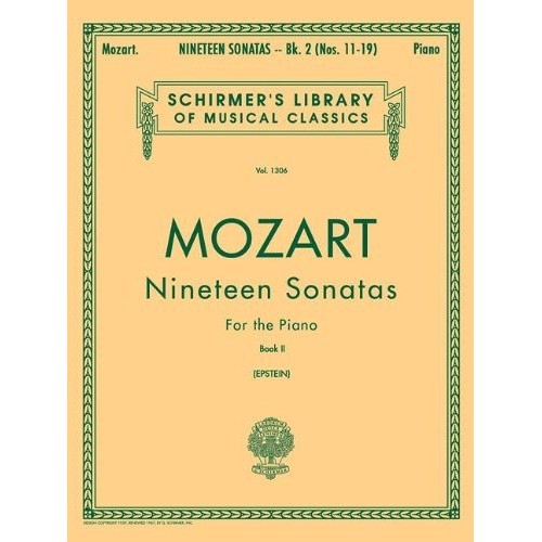 

[Baru] Piano Classic - Mozart Nineteen Sonatas Book Ii Limited