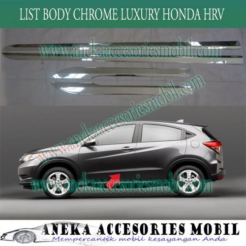 [Ori] List Body Chrome Luxury Mobil Honda Hrv Diskon