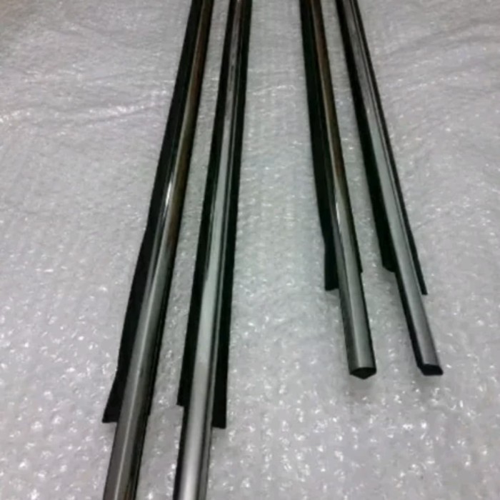 [Ori] Pelipit Kaca Luar Innova 2004-2015 Original Crome Terbaru