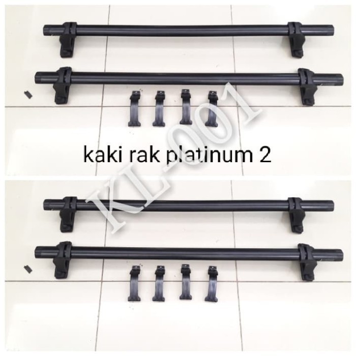 [Ori] Kaki Rak Atas Mobil Jepit Body/Crossbar Jepit Body Mobil New Avanza Berkualitas