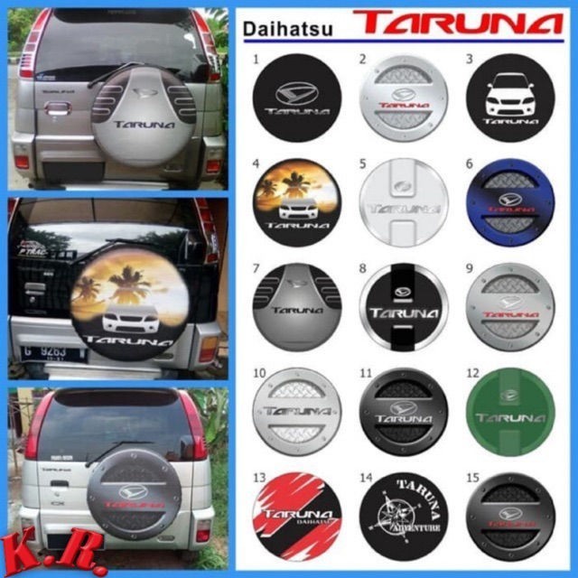 [Original] Kr Promo Cover Ban Sarung Ban Serep Taruna Serep Mobil Daihatsu Terbaru