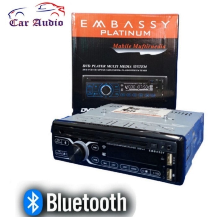 [Original] Single Din Dvd Dhd Bluetooth Dhd 9818 Bluetooth Diskon