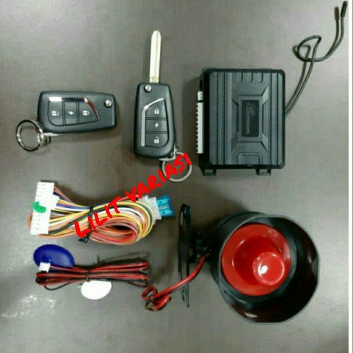 [Original] Alarm Mobil For Toyota Avanza 2016 Model Konci Lipat Berkualitas