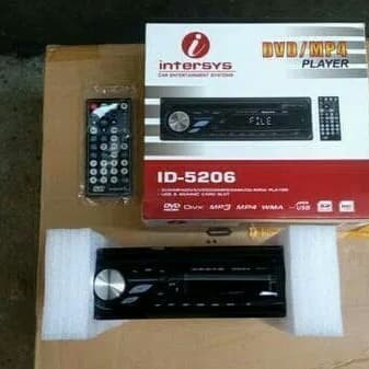✅Baru Tape Mobil Single Dyn Din Dvd Player Intersys Avanza Xenia Diskon