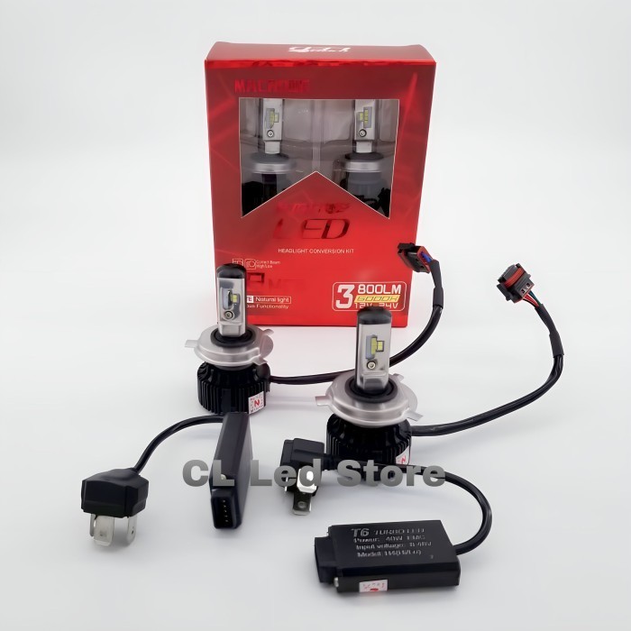 ✅Baru Turbo Led T8 Macrone H4 Double Limited