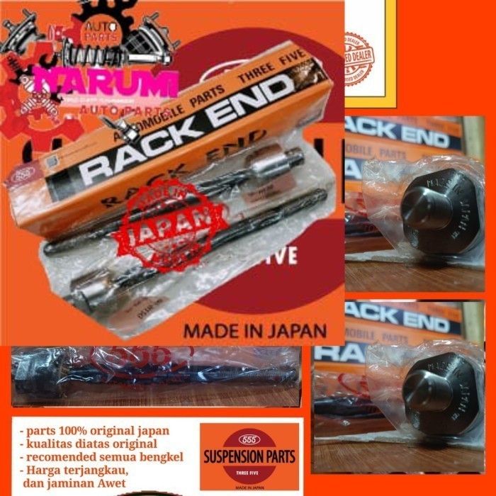 ✅Ori Rack End Long Tierod 555 Jepang Honda Mobilio Th 2012-On Se Terbatas