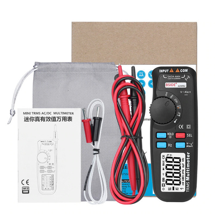 ✅Termurah Digital Multimeter Bside Adm92 Multimeter Digial Voltmeter Digital Terbatas