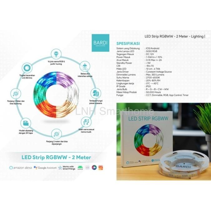 BARDI SMART LED STRIP 2M