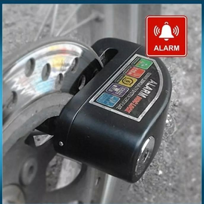 Kunci Gembok Cakram Alarm Motor PCX ADV NMAX XMAX VARIO SCOOPY DLL
