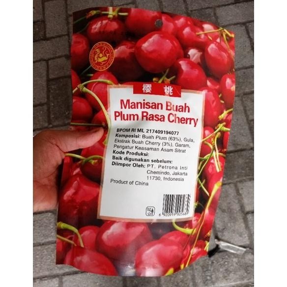 

TRE EDISI IMLEK MANISAN BUAH PLUM RASA CHERRY DAN BLUEBERRY 220 GRAM/CEMILAN MANISAN TERLARIS