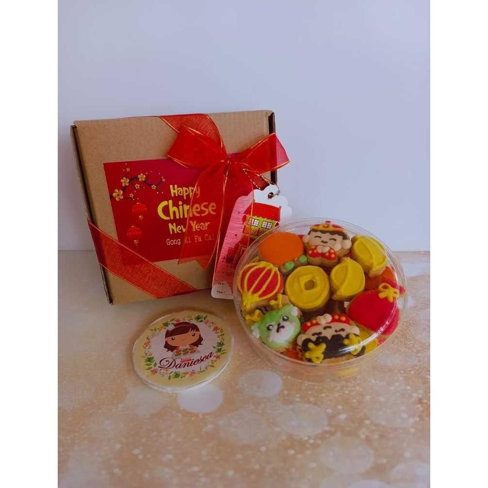 

TRE .IM09-Daniesca Cookies Kue kering sincia - cookies icing karakter imlek - cookies tahun baru imlek ( ds bgr ) TERLARIS