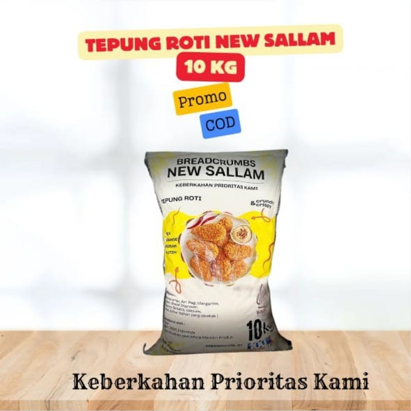 

Tepung Roti 10 Kg Merk New Sallam