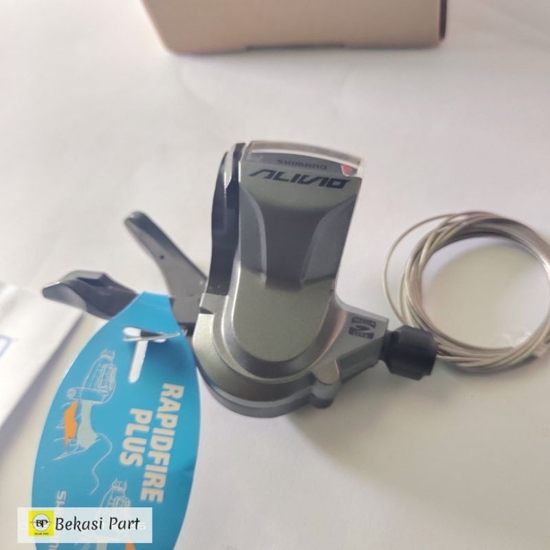 Shifter Shimano Alivio Sl-M400 3X9 Speed Shifter Shimano Alivio 9 Speed Kanan - Operan Gigi Sepeda