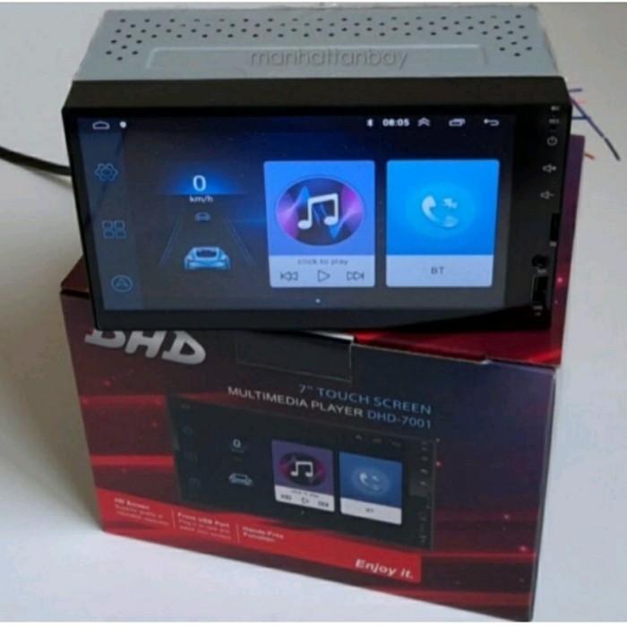 ✨Ori Head Umit Android 7 Inch Dhd Mirrorlink Head Unit / Mobil Rush 2007 Limited