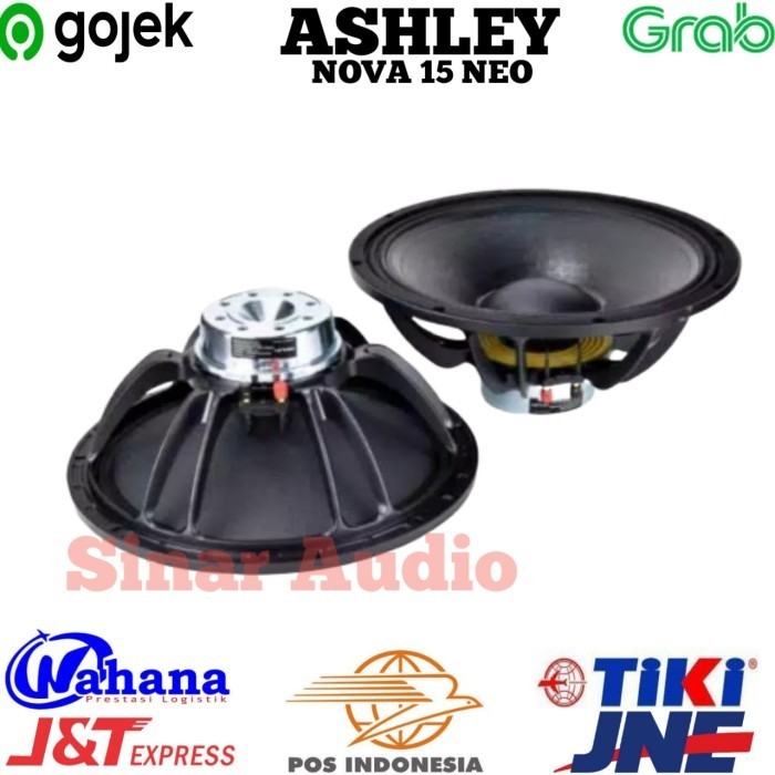 [Baru] Speaker Component Ashley Nova15Neo Woofer 15 Inch Neodymium Nova 15Neo Terbatas
