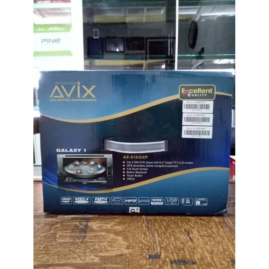 [Baru] Tv Avix Galaxy 1 / Tv Double Din Avix Gps Navigasi / Avix 1 Berkualitas