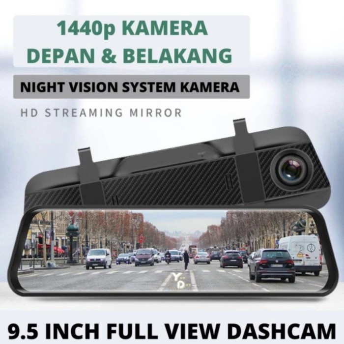 [Baru] Kamera Spion Mobil Dvr/Kamera Dvr Depan Belakang/Kamera Dvr Sansui 9.5 Terbatas