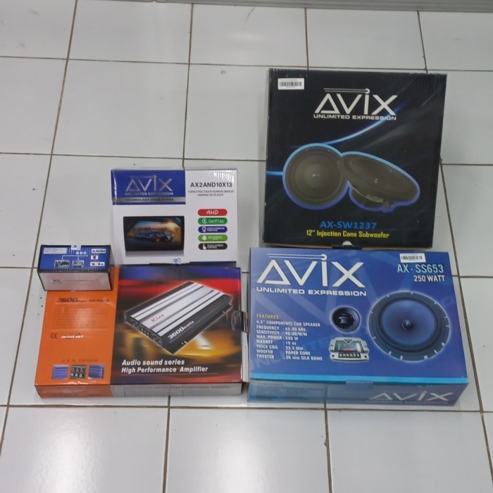 [Baru] Paket Head Unit Androit Dan Audio Mobil Diskon