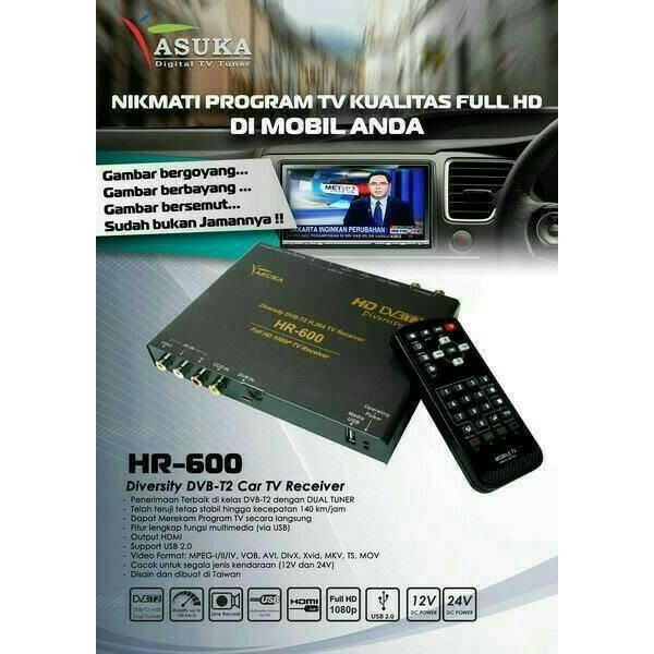 [Baru] Tv Tuner Digital Tv Tuner Merk Asuka Asuka Hr - 600 Terbaru