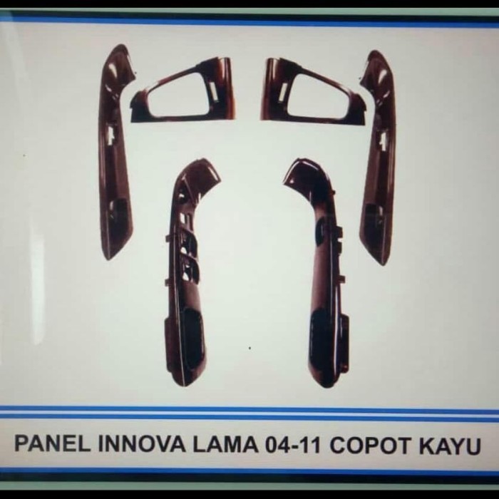 [Baru] Panel Wood Kayu Innova Old Lama New Innova 2004 - 2011 Model Ganti Diskon