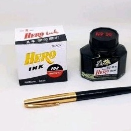 

Paket Hemat..5PCS Fountain Pen Hover (WM) + Tinta Hero 50ML