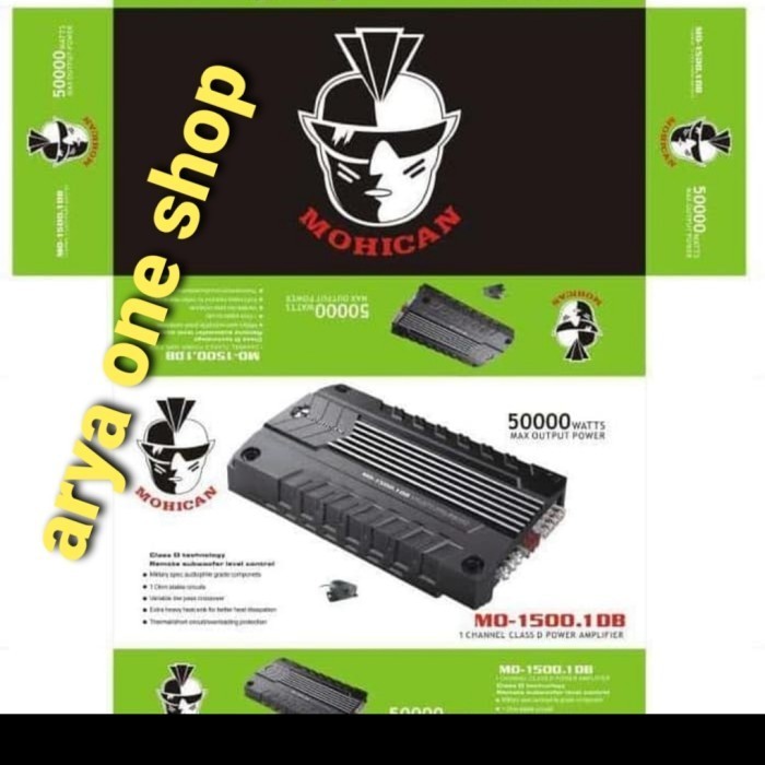 [Baru] Power-Mohican Mo-1500.1D Monoblok-High Quality-Arya One.Shop Limited