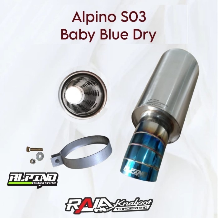 [New] Knalpot Mobil Resing Alpino Suara Garing Berkualitas