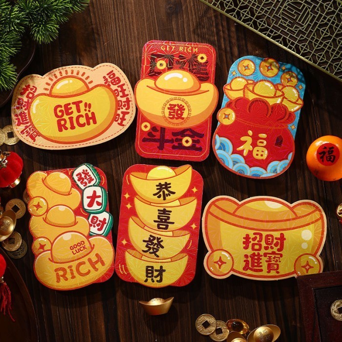 

Angpao Imlek Get Rich 106-16 Isi 6 Lembar Amplop Imlek