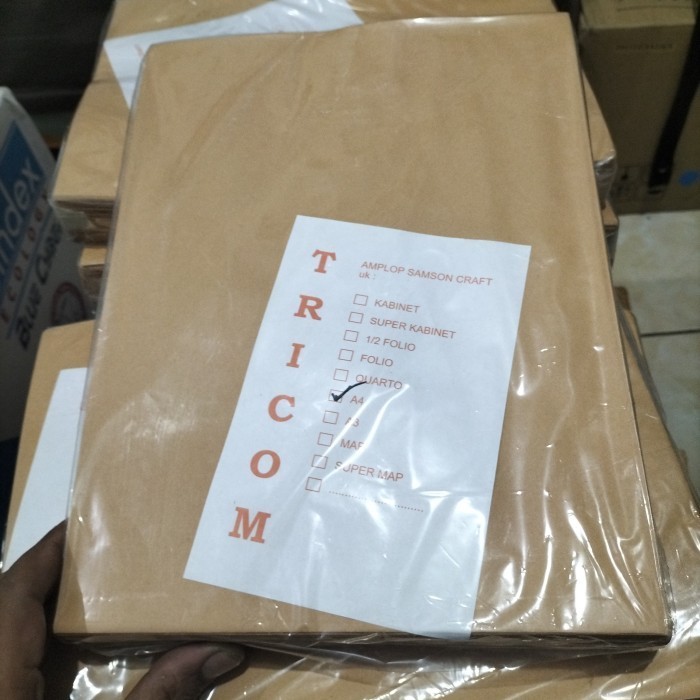 

Amplop A4 Isi 100 Lembar