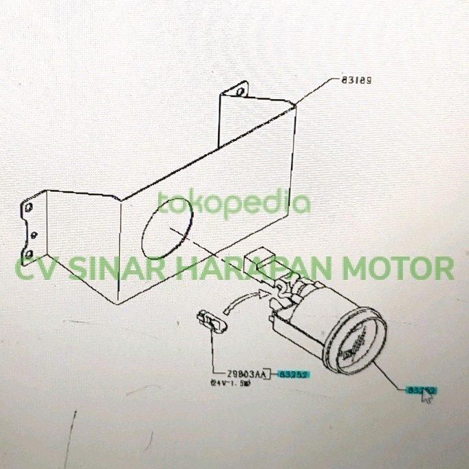 [New] Hours Meter Assy Hino Lohan Fm 260 Ti Fm8J 83252-E0010 Meter Assy J08E Berkualitas