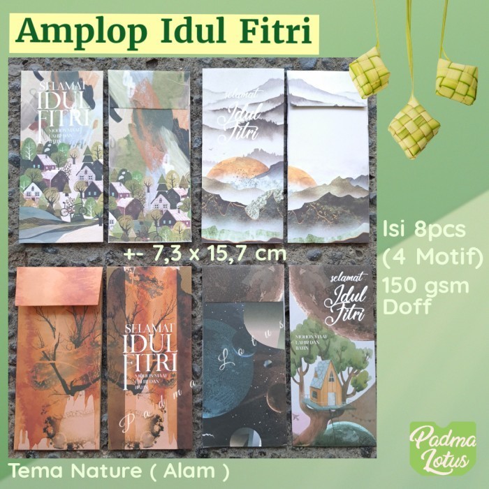 

Amplop Idul Fitri Premium Panjang