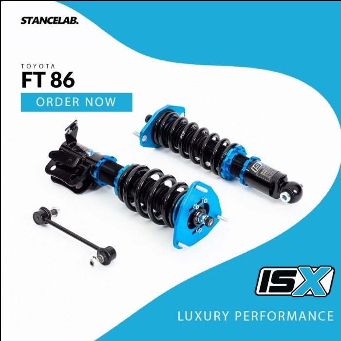 [Original] Isx Coilover - Toyota Ft 86/Brz Type-2 Pillowball Limited