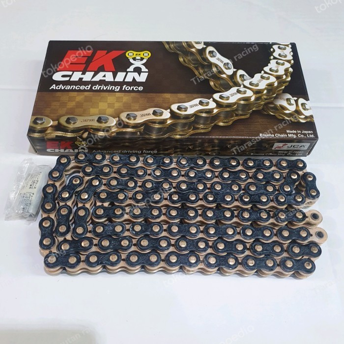 ✅New Ek Chain 520 GG Ek Gold - Black Chain 120L Diskon