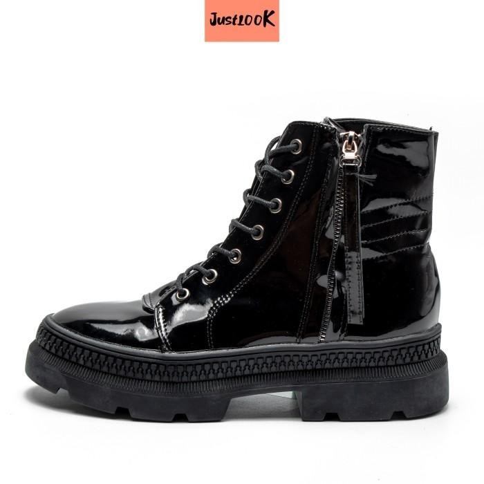 BISA COD - JUSTLOOK HWAJUNG BOOTS SEPATU SNEAKERS WANITA SNEAKERS SHOES FASHION